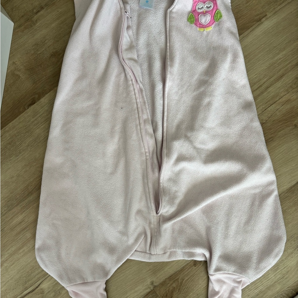 Halo Pink Sleep Sack XL with Owl Design